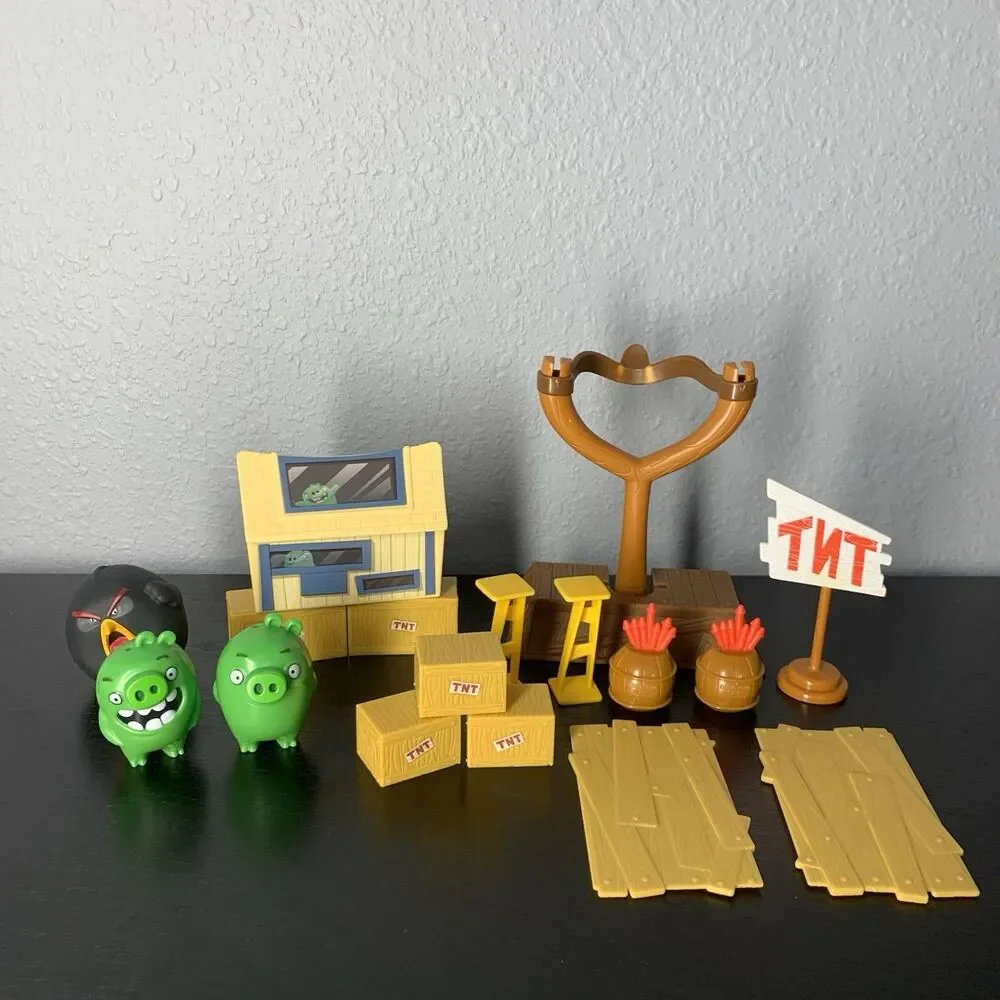 Angry Birds TNT Invasion Playset Game  2016 Rovio Replacement Pieces
